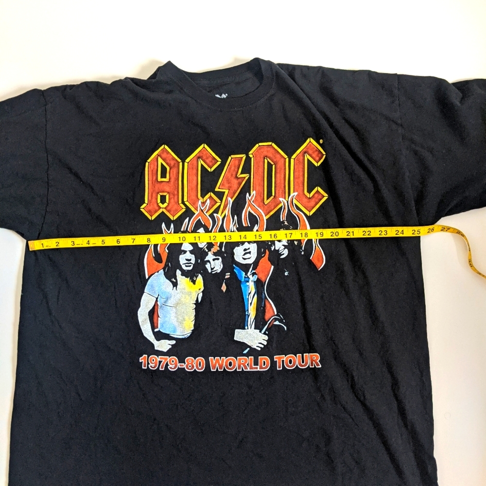 Ac/Dc 1979 World Tour T-Shirt - Gem